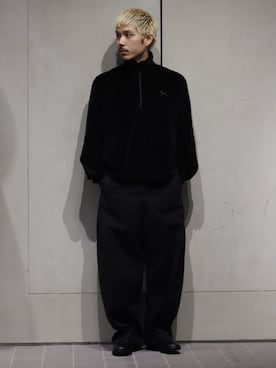 「is-ness（イズネス）のアイテム」を使った、YOSHIMURAさん（メンズ・170cm）の夏コーディネート