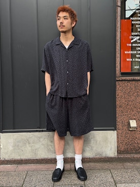 「WISM（ウィズム）のアイテム」を使った、YOSHIMURAさん（メンズ・170cm）の春コーディネート