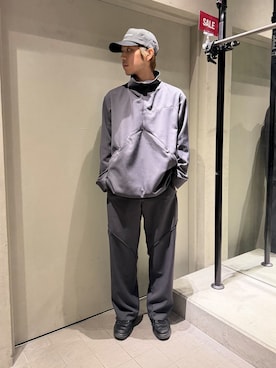 「bal（バル）のアイテム」を使った、YOSHIMURAさん（メンズ・170cm）の冬コーディネート