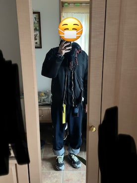 「POLYPLOID（ポリプロイド）のアイテム」を使った、nogitererunarenkaさん（メンズ・178cm）の冬コーディネート