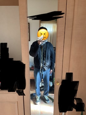 「アイテム（MA-1）」を使った、nogitererunarenkaさん（メンズ・178cm）の冬コーディネート