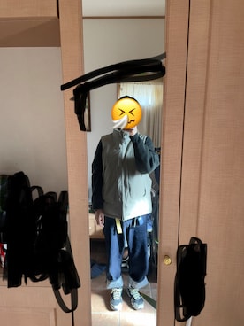 「アイテム（ダウンベスト）」を使った、nogitererunarenkaさん（メンズ・178cm）の冬コーディネート