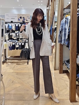 K・Nさん（レディース・161cm）の春コーディネート