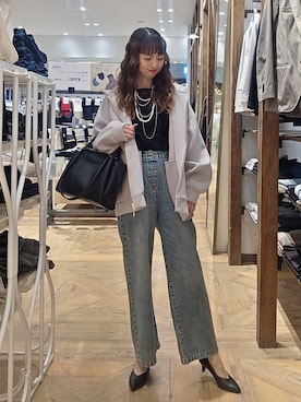 K・Nさん（レディース・161cm）の春コーディネート