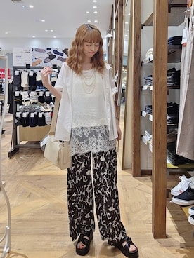 K・Nさん（レディース・161cm）の夏コーディネート