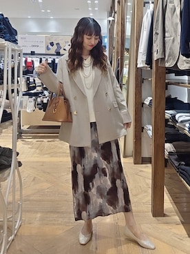 K・Nさん（レディース・161cm）の春コーディネート