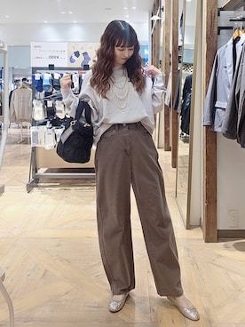 K・Nさん（レディース・161cm）の冬コーディネート