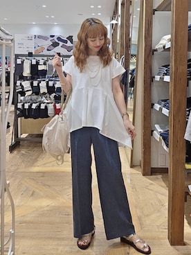 K・Nさん（レディース・161cm）の夏コーディネート