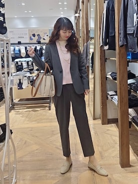 K・Nさん（レディース・161cm）の春コーディネート