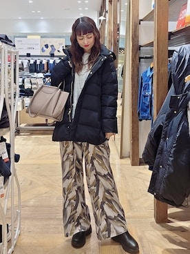 K・Nさん（レディース・161cm）の冬コーディネート