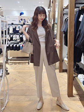 K・Nさん（レディース・161cm）の春コーディネート