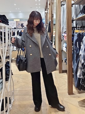 「GLOBAL WORK（グローバルワーク）のふわふわHugmeドルマンプルオーバー/595406（ニット/セーター）」を使った、K・Nさん（レディース・161cm）の秋コーディネート