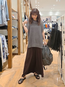 「若見え」｜K・Nさん（レディース・161cm）の夏コーディネート