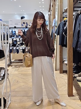 K・Nさん（レディース・161cm）の春コーディネート