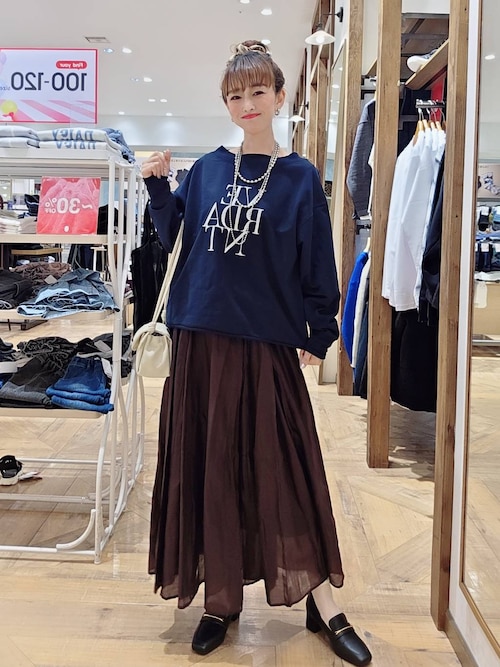 セール】シアータックフレアスカート/571416（スカート