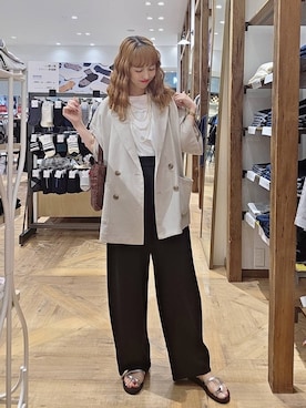K・Nさん（レディース・161cm）の夏コーディネート