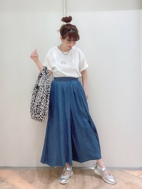 「アイテム（アクセサリー）」を使った、K・Nさん（レディース・161cm・30代）の春コーディネート