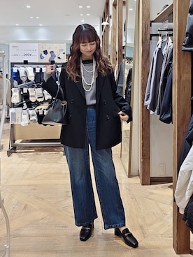 K・Nさん（レディース・161cm）の冬コーディネート