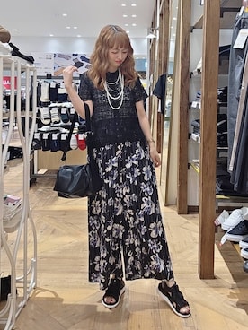 K・Nさん（レディース・161cm）の夏コーディネート