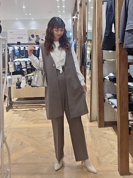 K・Nさん（レディース・161cm）の春コーディネート