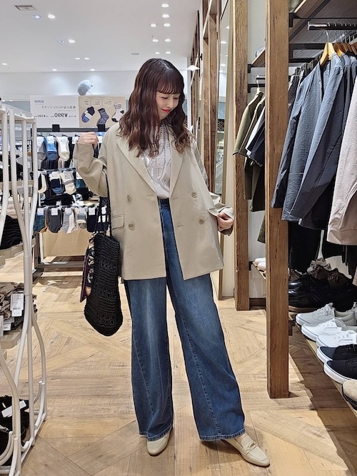 セール】お手入れラクラクセットアップ/ダブルジャケット/601280