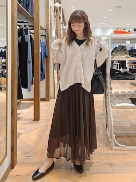 「アイテム（パンプス）」を使った、K・Nさん（レディース・161cm・40代）の夏コーディネート