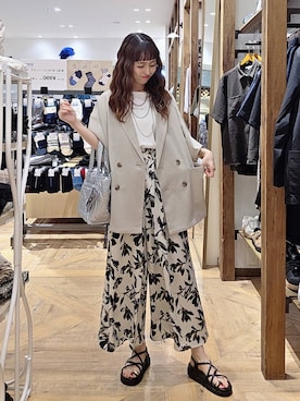 K・Nさん（レディース・161cm）の春コーディネート