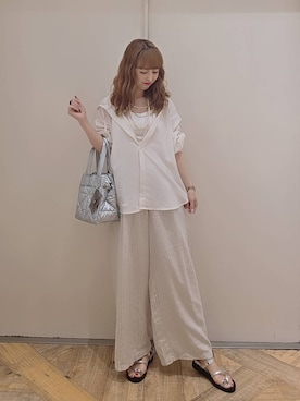 K・Nさん(レディース・161cm)の夏コーディネート