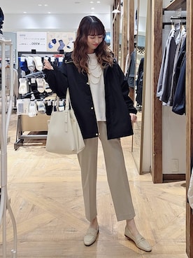 K・Nさん（レディース・161cm）の冬コーディネート