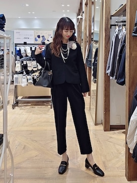 K・Nさん（レディース・161cm）の冬コーディネート