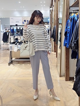 K・Nさん（レディース・161cm）の冬コーディネート