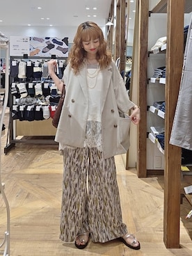 K・Nさん（レディース・161cm）の夏コーディネート