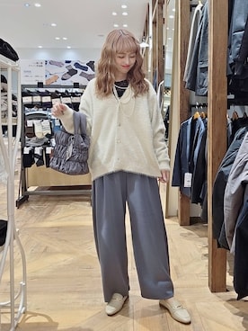 K・Nさん（レディース・161cm）の秋コーディネート