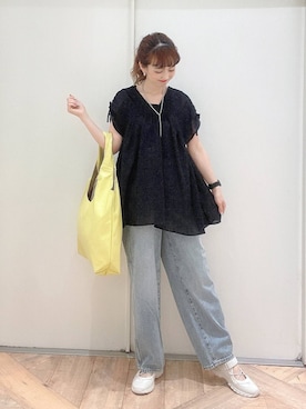 K・Nさん（レディース・161cm・40代）の夏コーディネート