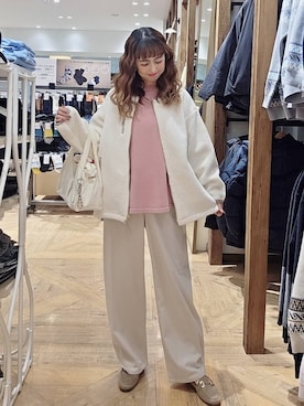 「アイテム（ローファー）」を使った、K・Nさん（レディース・161cm・30代）の秋コーディネート