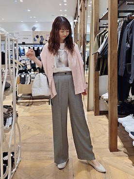 「パンツ」｜K・Nさん（レディース・161cm）の春コーディネート