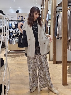 K・Nさん（レディース・161cm）の春コーディネート