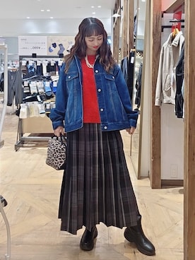 「若見え」｜K・Nさん（レディース・161cm）の冬コーディネート