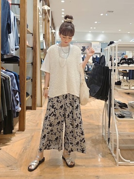 「若見え」｜K・Nさん（レディース・161cm）の夏コーディネート