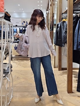 K・Nさん（レディース・161cm）の春コーディネート