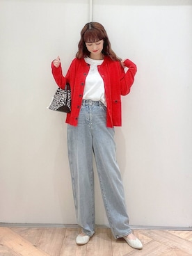 K・Nさん（レディース・161cm・40代）の春コーディネート