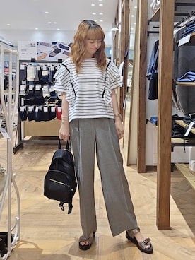 K・Nさん（レディース・161cm）の夏コーディネート