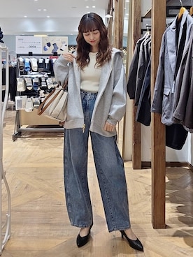 K・Nさん（レディース・161cm）の冬コーディネート