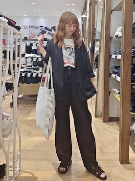 K・Nさん(レディース・161cm)の夏コーディネート