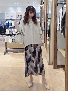 K・Nさん(レディース・161cm)の冬コーディネート