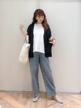 K・Nさん（レディース・161cm・40代）の春コーディネート