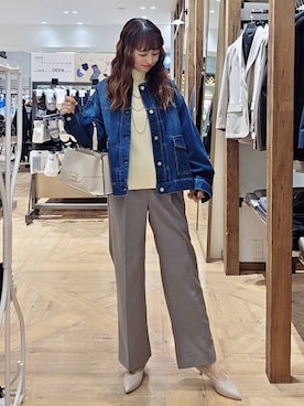 K・Nさん(レディース・161cm)の冬コーディネート