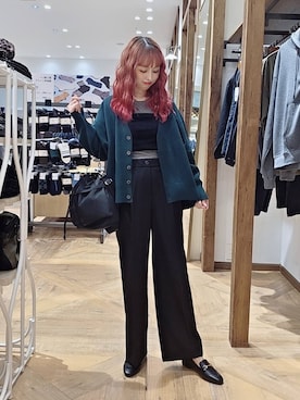 K・Nさん（レディース・161cm・40代）の秋コーディネート