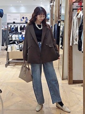 K・Nさん(レディース・161cm)の冬コーディネート