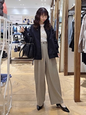 K・Nさん（レディース・161cm）の春コーディネート